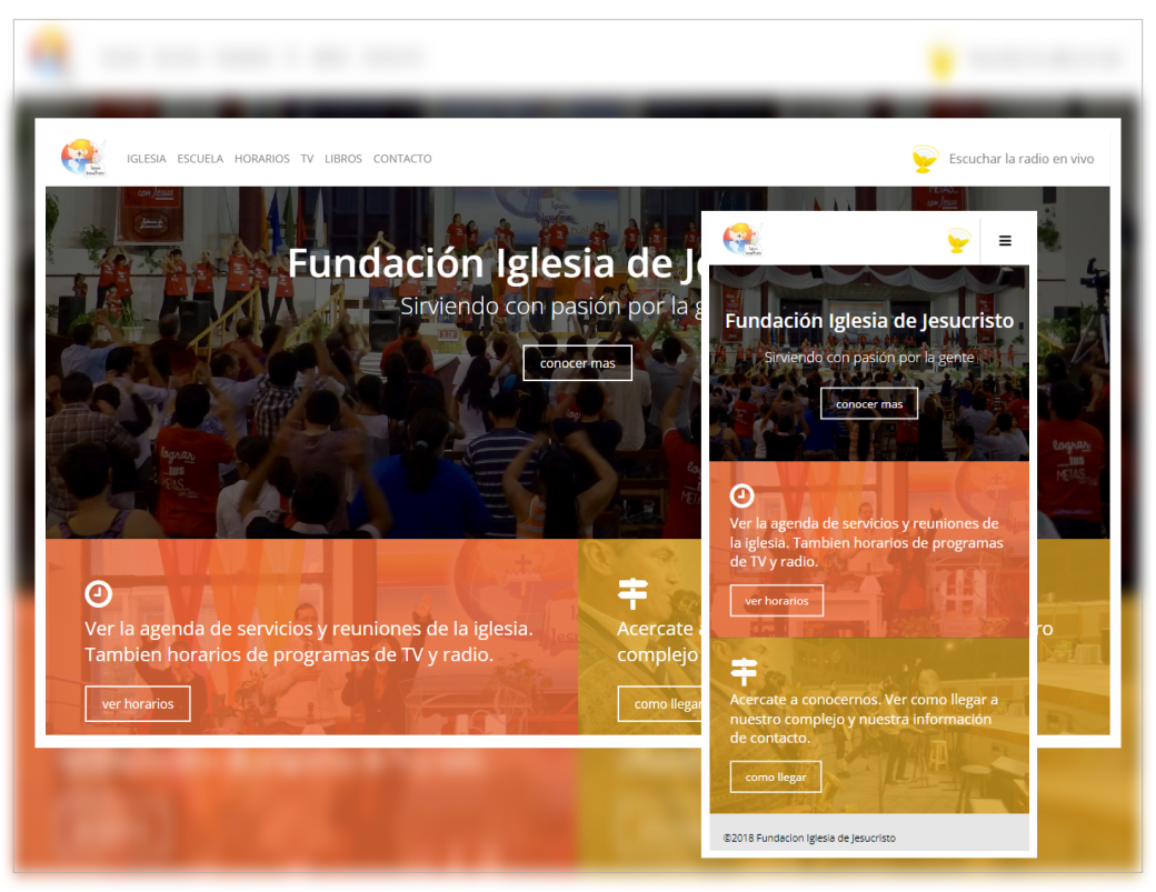 Landing page Example
